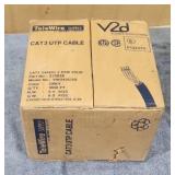 Box of Cat3 UTP Cable, 2 Pair Solid