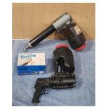 (3) Homax Spray Texture Guns, Air & Pump