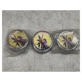 (3) NEW Fairy Pill Boxes