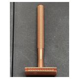 (1) Zomchi Rose Gold Colored Double-Edge Safety