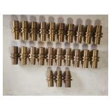 (20) Brass Pex-A 1'ï¿½1' & (3) 1'ï¿½3/4' Ftgs
