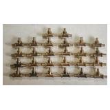 (26) Brass Pex-A 1/2ï¿½1/2ï¿½1/2 Tees