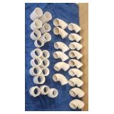 2' PVC 90s & Couplers, Slip & Threaded