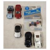 (5) Darda Race Cars with Extra Motor
