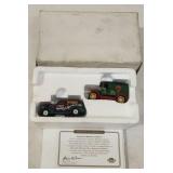 (2) Matchbox 1930s-style Panel Van 'Lexington