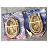 (2) NIP Universal 6' Dishwasher Connectors