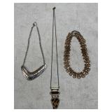 (3) Assorted Womenï¿½s Necklaces