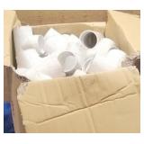 Large Box of 2ï¿½2ï¿½2' PVC Tees, Apx 40-50