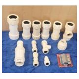 3/4'-2.5' PVC Repair Couplings