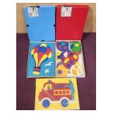 (3) Foam Puzzles by Lauri