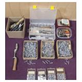 Large Lot of Fishing Rod Repair Parts, Tools &