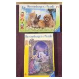 200pc & 300pc Ravensburger Puzzles