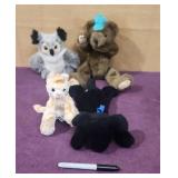 (4) Mary Meyers Assorted Critters