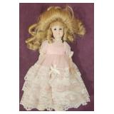 Possibly a 1985 JC Penneys 12' Porcelain Doll