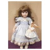 Delton Fine Collectibles 'Morgan' 23' Porc. Doll