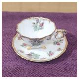 Relco Creation Handpainted Teacup & Saucer