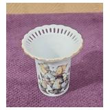 M.J. Hummel 'Hikers' Themed Porcelain Vase 3.5'