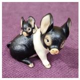 The Harvey Knox Kingdom 4' Porc. Pig & Babe