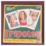 'Tripoley' The Game of Michigan Rummy, Hearts &
