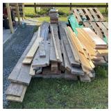LOTS of Assorted Wood w/Nice Stair Treads;