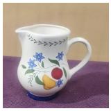 Claire Burke Floral Fruity Ceramic Pitcher 6'
