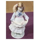Coalport 'Childhood Joys' LE 8' Porc. Fig.