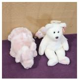 TY Tulip Pig & Halo the Angel Bear 12-14'