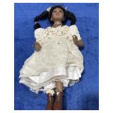 21 in. Seymour Mann Porcelain Doll