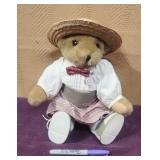 12' Fully Jointed Golfing Bear with 11pc Outfit