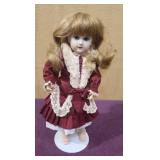 15' Porcelain Doll, Miki 01 & Monique Marking on