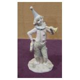 Paul Sebastian Porcelain Clown Figurine 12' 1992