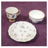 Assorted Vtg Teacups & Saucer