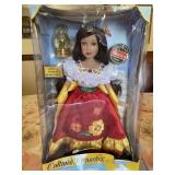 Cultured Keepsake Mexico Porcelain Doll 16'