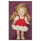 14' Porcelain Open Mouth Doll, 1981 TE was