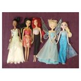 (5) Mattel Disney Princesses, Fairy & Elsa, 12'