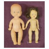 8' Playmates Vinyl Doll, 7' Plastic Oriental Doll