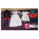 (4) Gal Zip-Lock Bags of (5) Doll Outfits