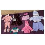 (5) Gal Zip-Lock Bags of (5) Doll Outfits