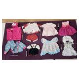 (6) Gal Zip-Lock Bags of (7) Doll Outfits