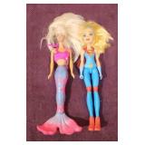 Mattel Bubbling Mermaid Barbie Mermaid & DCs