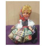 Polish Regional Folk Doll,  Krakowianka Girl 13'
