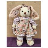14' Patchwork Plush Bunny