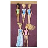 2000s Mattel Disney Princess Barbie Dolls