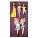 2000s Mattel Disney Princess Barbie Dolls