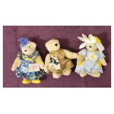 (3) Muffy Vanderbear 8' Plush Bears