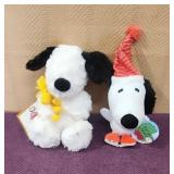 'Snoopy' & 'Peanuts' Stuffed Action Figures