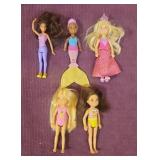 Mattel Barbie Club Chelsea and Dreamtopia Mermaid