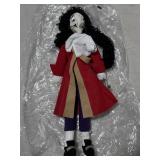 Vintage 17in. Hand-Made Captain Hook Doll