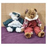 (2) Rag Doll Bears, 13' & 18'