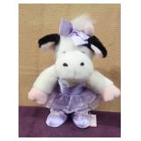 1995 Stuffins 15' Plush Ballerina Cow